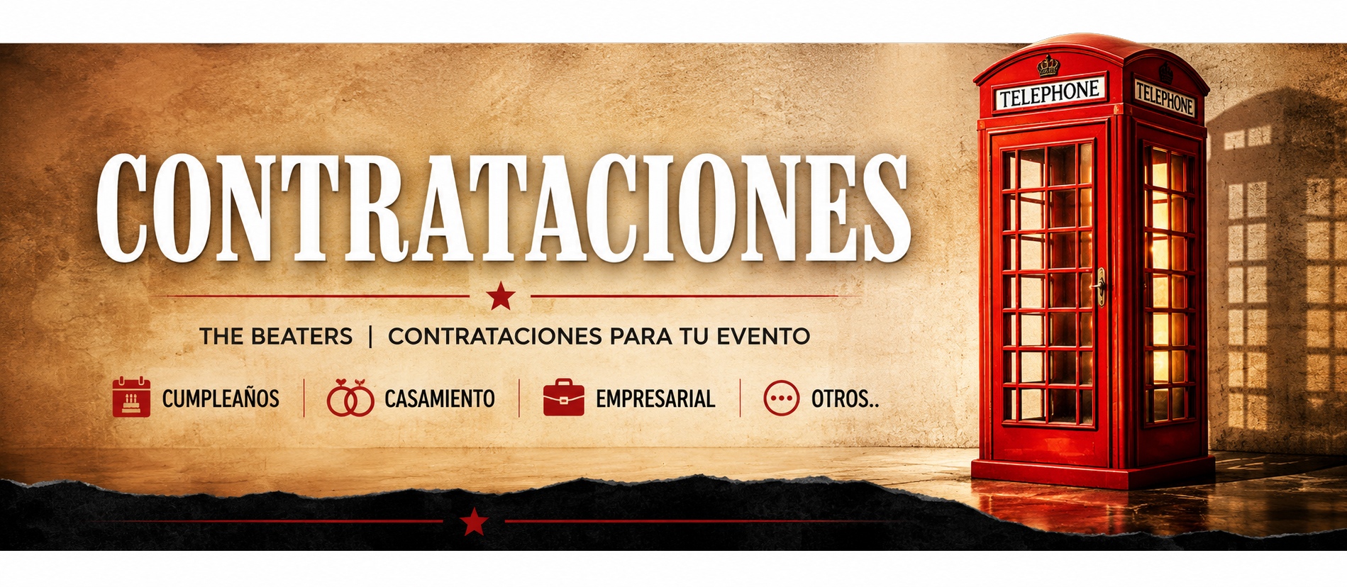 Contrataciones para eventos privados